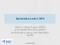 Summarisation levels in sap copa