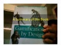 Summary of the book "Gamification by Design"