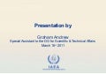 Summary of reactor unit status at 18 March - Graham Andrew
