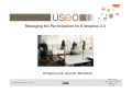 Managing the Participation for Enterprise 2.0