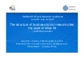 The structure of business social network sites: the case of MilanIN