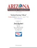 Sunland Springs Village   Market Update January 2012