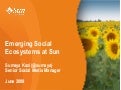 What&rsquo;s Sun Doing in Social Media