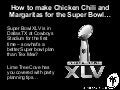 Your Super Bowl Party Game Plan - How to make chicken chili and margaritas 