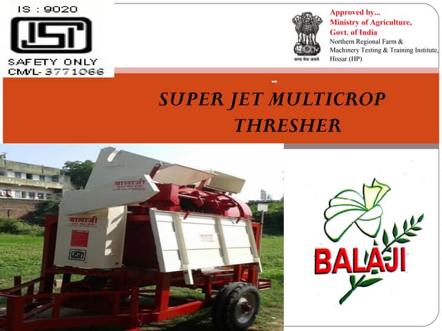 About Balaji Thresher