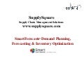 SupplySquare - SmartForecasts