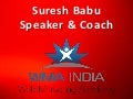 Digital Marketing Speaker India. Suresh Babu, Speaker & Marketing Coach