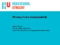 Privacy in de praktijk bij Hogeschool Utrecht
