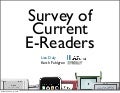 Survey Of Current E-Readers