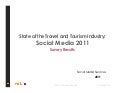 State of the Travel and Tourism Industry: Social Media 2011