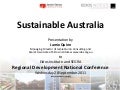 Sustainable Australia - Jamie Quinn Consulting