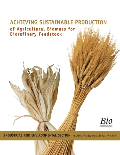 Sustainable Biomass Report   Achiev...