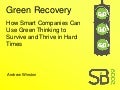 Recovering Green: Sustainable Innovations That Will Lead us Forward - Andrew Winston