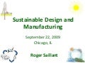 Sustainable Design And Manufacturing Sept 09