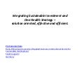 Integrating Sustainable Investment and One Health Strategy: Solution Oriented, Effective and Efficient