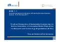 Sustainable service innovation