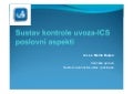 Sustav kontrole uvoza   ics