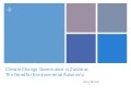 Climate Change Governance in Zanzibar: The Need for Environmental Autonomy