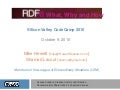 "RDFa - what, why and how?" by Mike Hewett and Shamod Lacoul