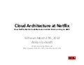 Netflix in the Cloud at SV Forum