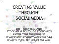 Creating Value through Social Media_Teigland