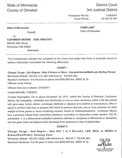 Drug charges against Swagg Tagg emp...