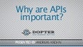 Why are APIs important?