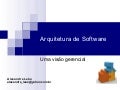 Arquitetura de Software - Uma visão gerencial