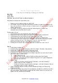 Sweet TLC Ltd ~ 'Fundraising Strategy' Workshop - an example