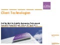 Client Technologien - Ein Überblick für Usability Professionals