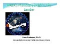 Robots in Space - Liam Pedersen
