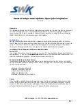 General Ledger Auto Updates on Completion