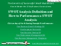 Video: SWOT Analysis Definition and How to Performance a SWOT Analysis