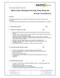 Syllabus for Strategic Mgmt