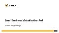 Symantec 2011 Small Business Virtualization Poll Global Findings August 2011