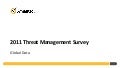 Symantec 2011 Threat Management Survey Global Results