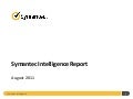 Symantec Intelligence Report August 2011
