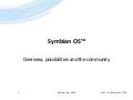 Symbian OS Overview