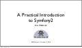 A Practical Introduction to Symfony2