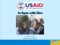 In Sync with Zinc
