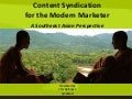 Content Syndication For Marketers: A Southeast Asian Perspective