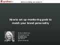 Synthesio msm10 presentation - Setting Your Monitoring Goals to Match Your Brand Personality