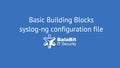 syslog-ng configuration file