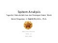 System Analysis  Tugas Ke 2