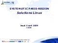 Systematic Solutions Linux 2009