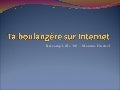 Ta Boulangère Sur Internet
