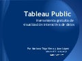 Tableau Public en HHBA - Agosto 2012