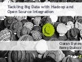 Tackling big data with hadoop and open source integration