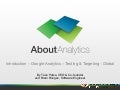 WAC2011: Presentatie AboutAnalytics Web Analytics congres 2011