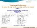 Tagging and Folksonomy Schema Design for Scalability and Performance